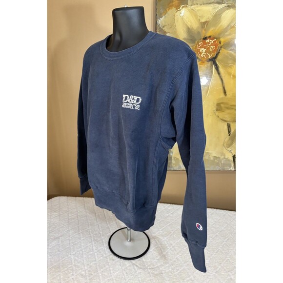 Vintage Champion Reverse Weave D&D Distribution Services Sweatshirt Size Medium - Picture 9 of 16